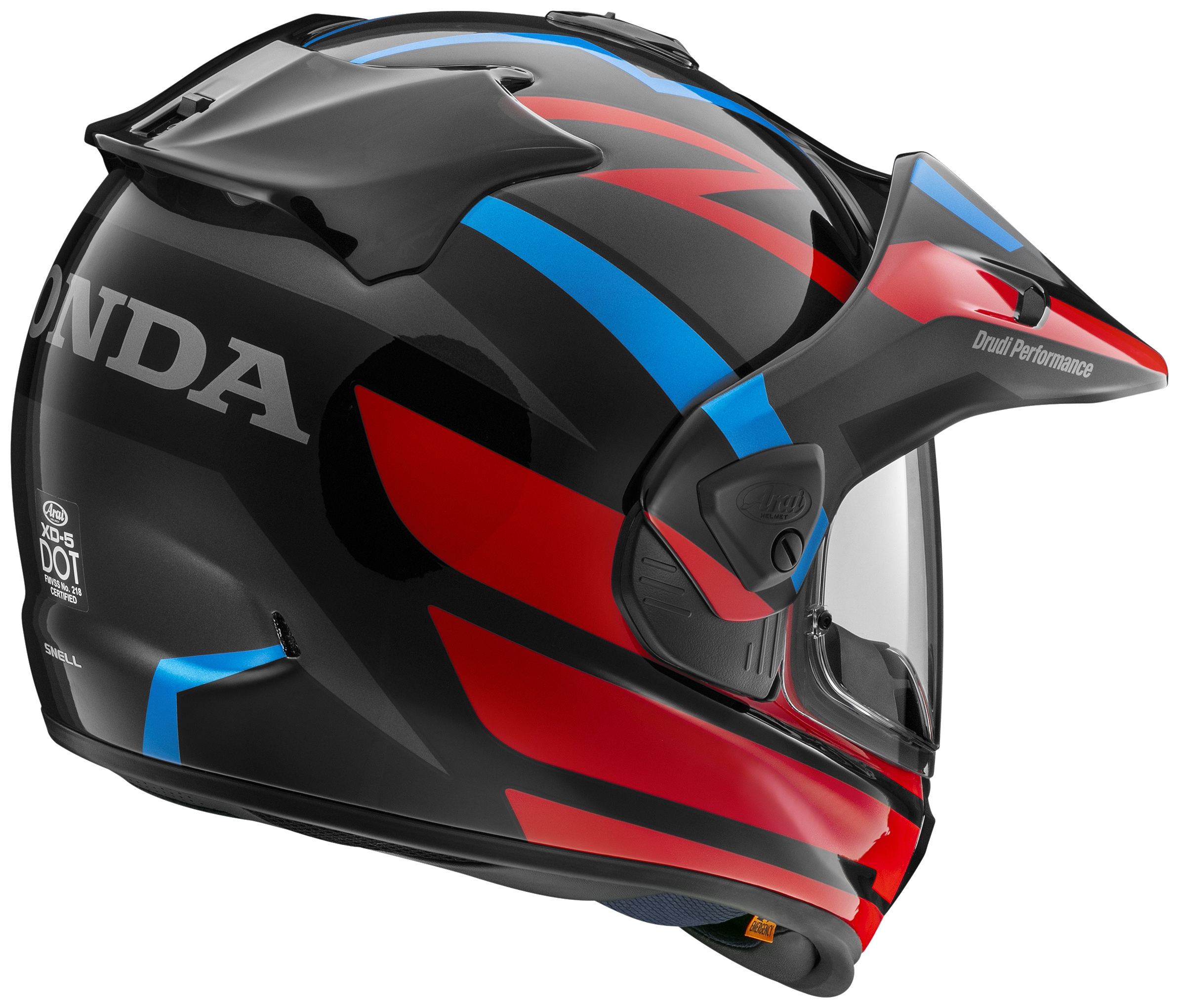 XD 5 Honda Africa Twin Red Arai